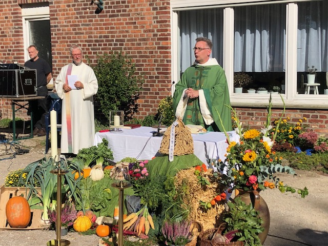 Erntedankgottesdienst Hof Brüning,