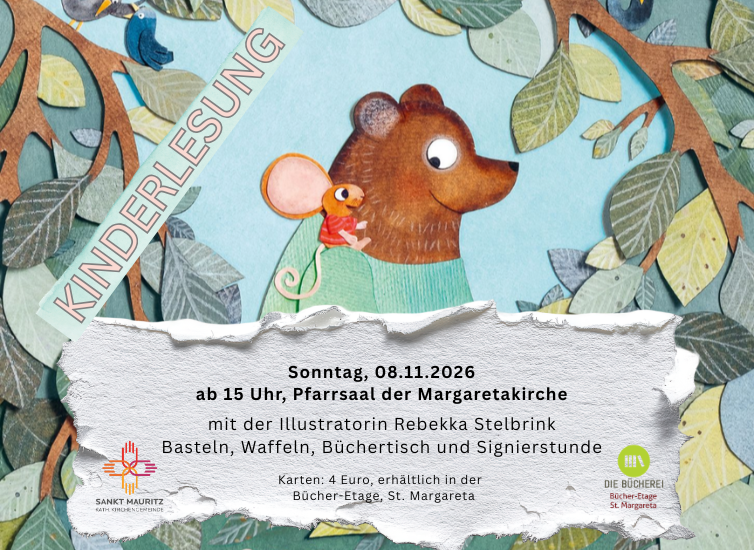 Ankündigung der Kinderlesung