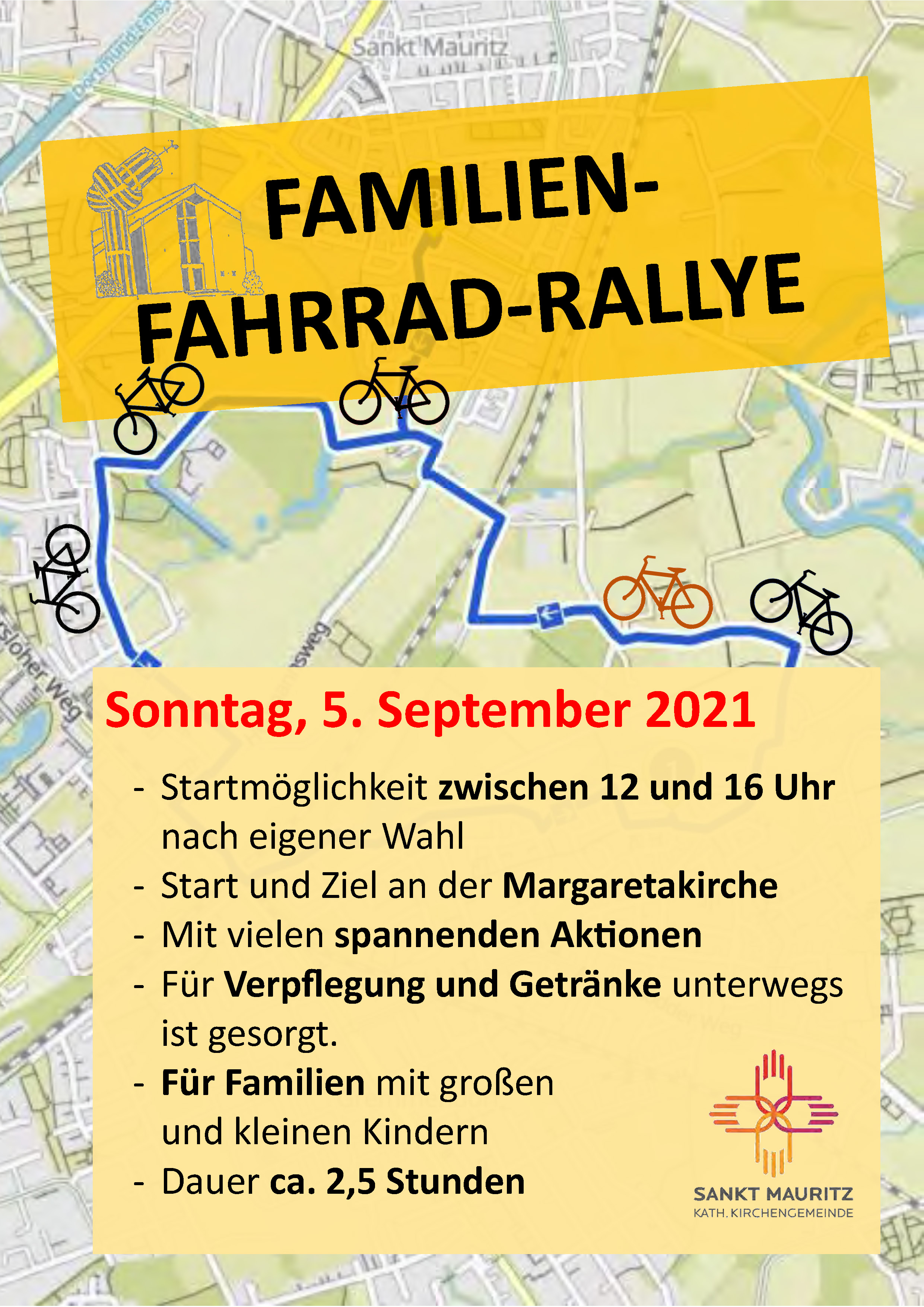 Familien-Fahrrad-Rallye