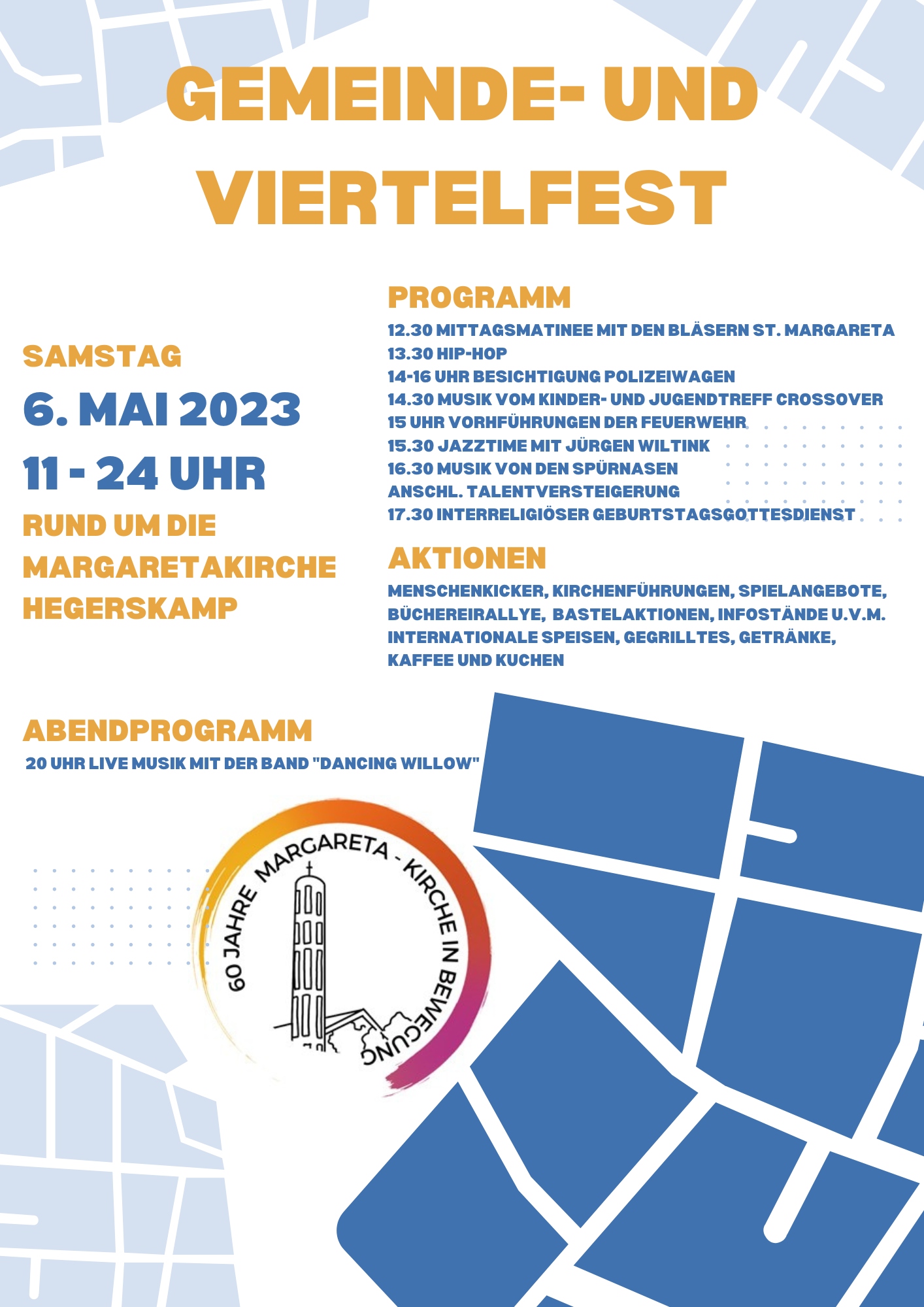 Gemeinde- und Viertelfest am 6. Mai 2023