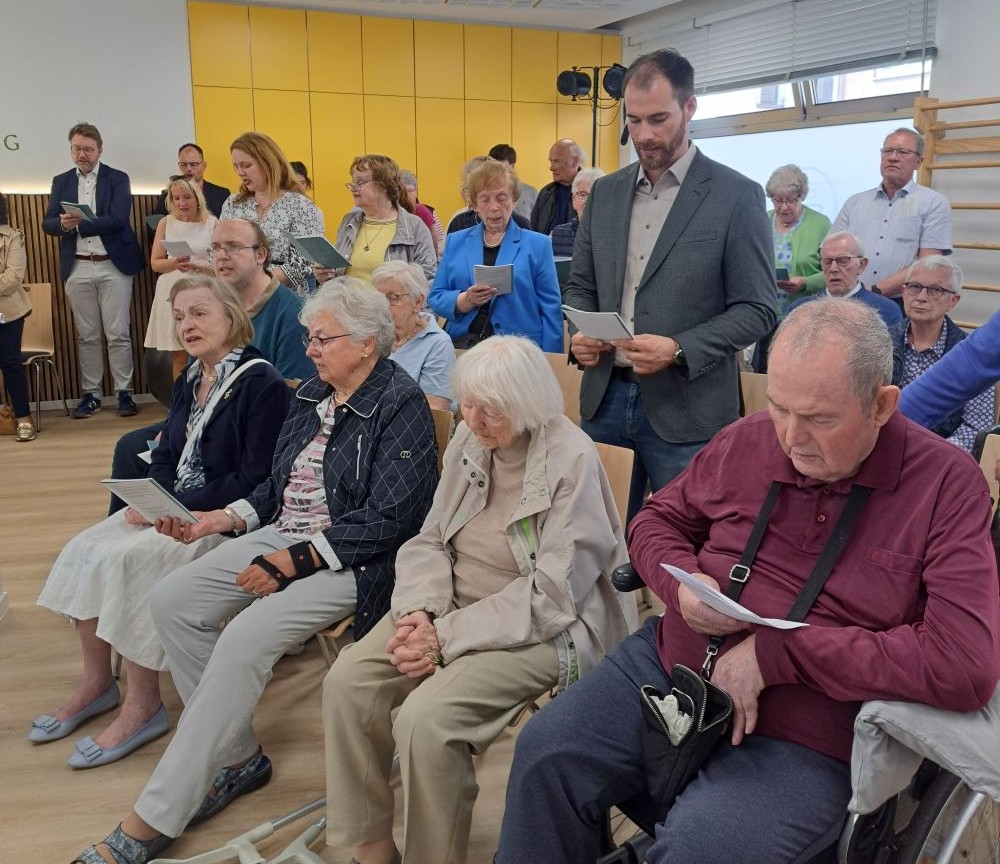 Beim Gottesdienst