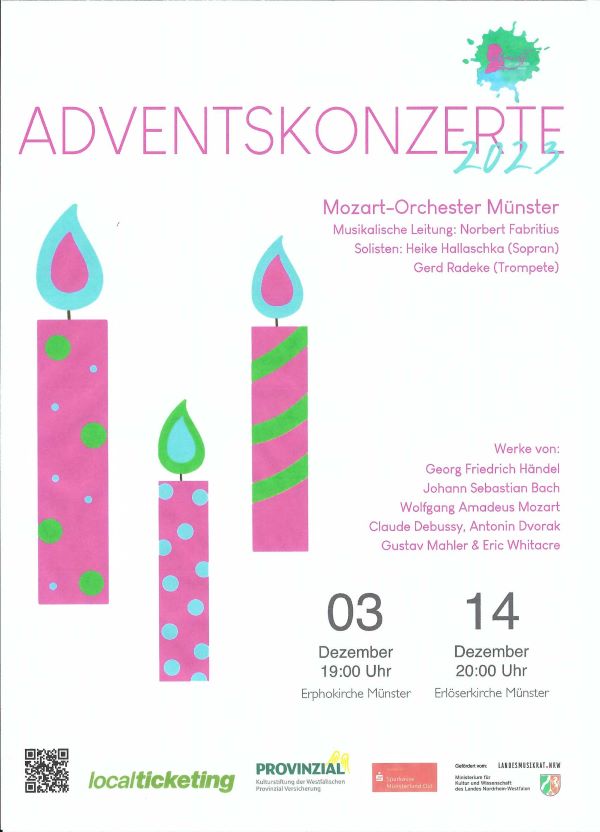 Plakat zum Konzert