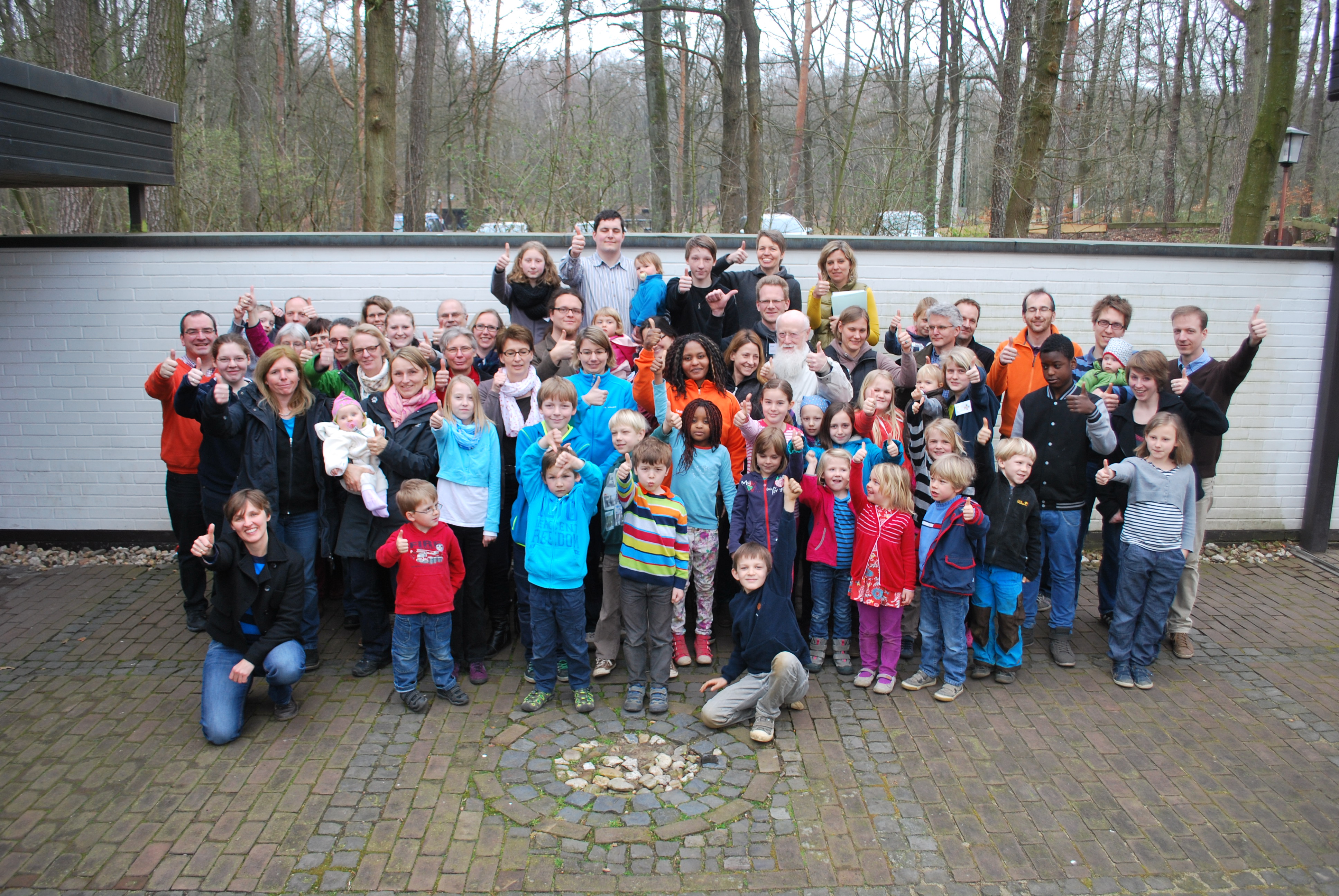 Familien beim Familienwochenende in Haltern am See