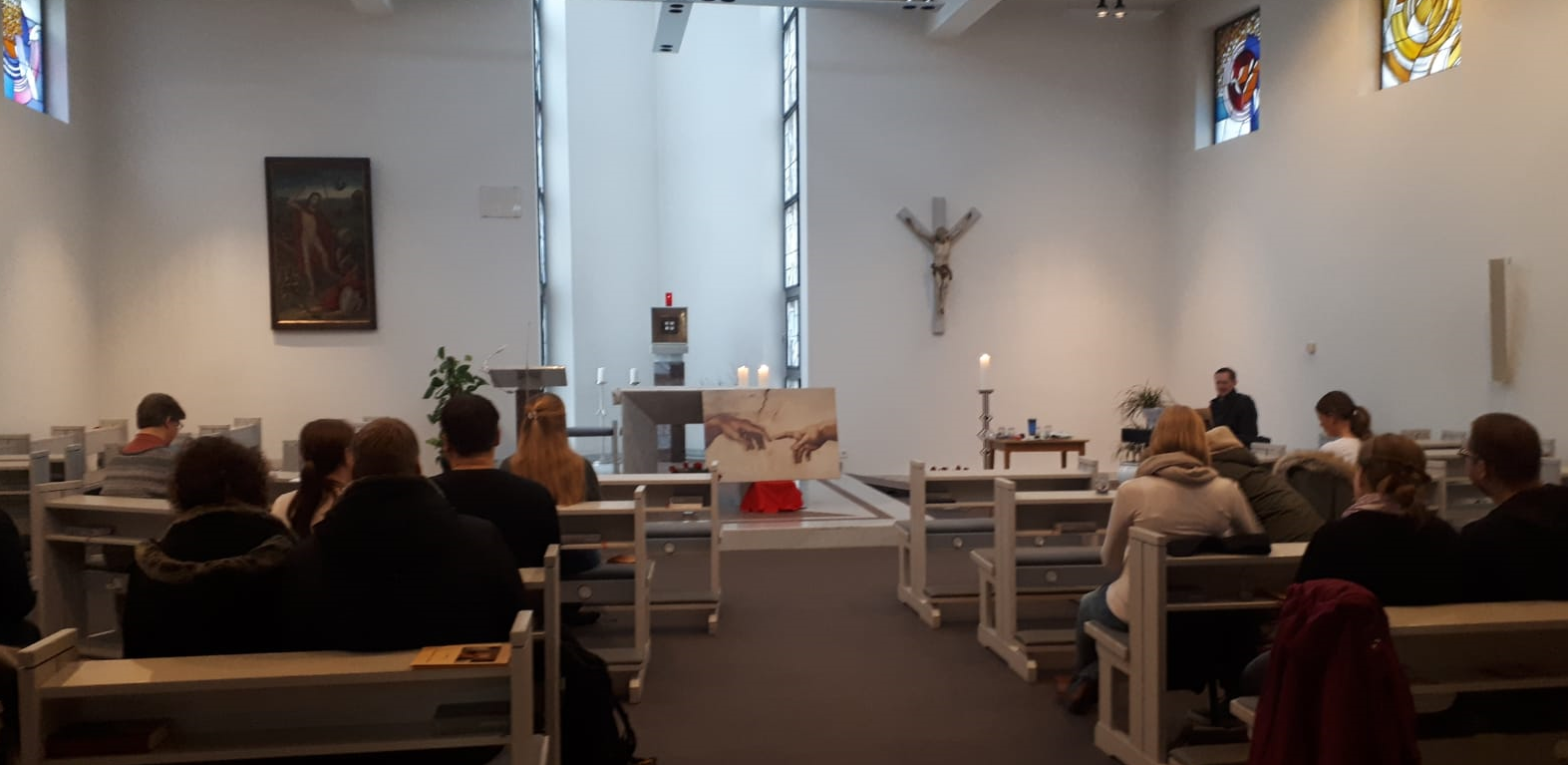 Segensfeier in der Kapelle im St. Franziskus-Hospital