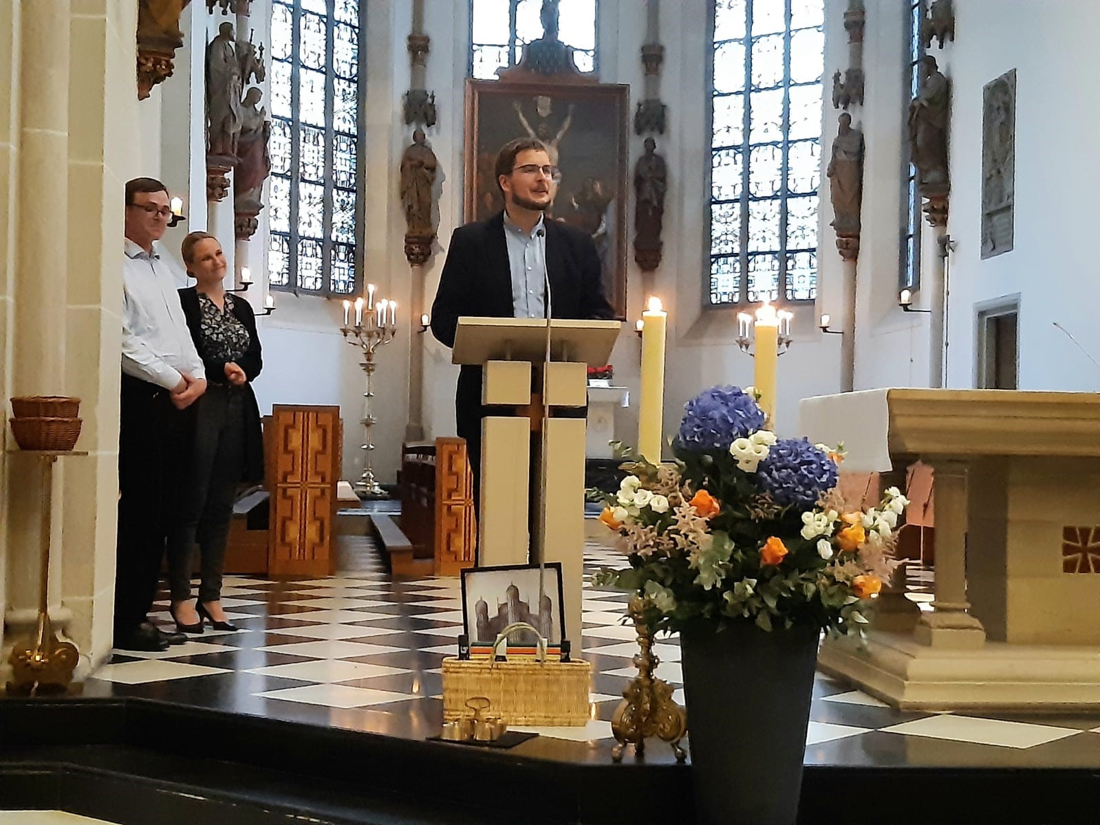 Niklas Piel verabschiedet sich von der Pfarrei