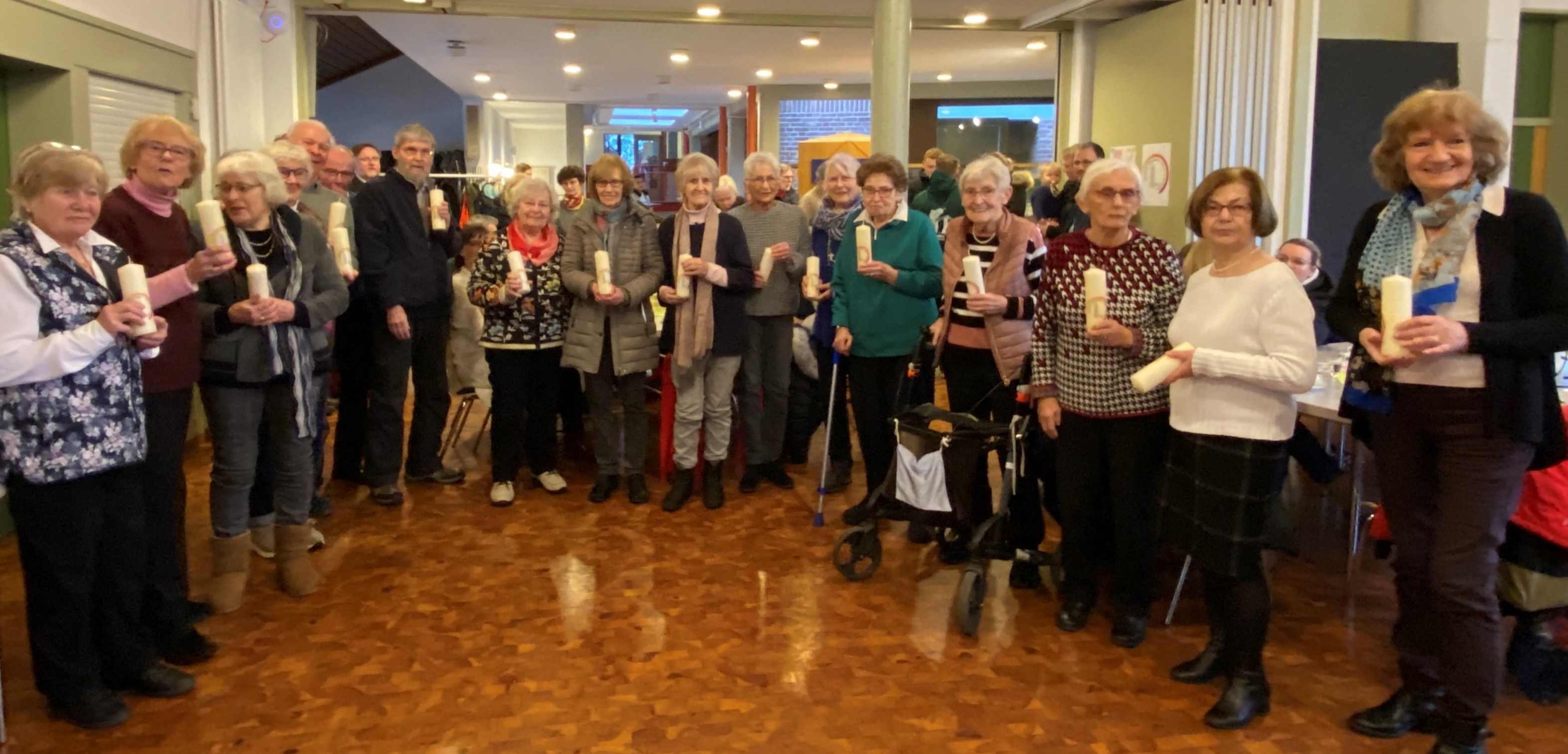 Ehrung der Ehrenamtlichen 80plus am Kirchort Margareta