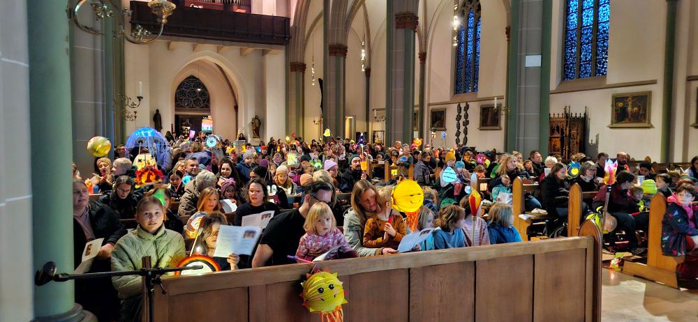 Blick in die Herz-Jesu-Kirche