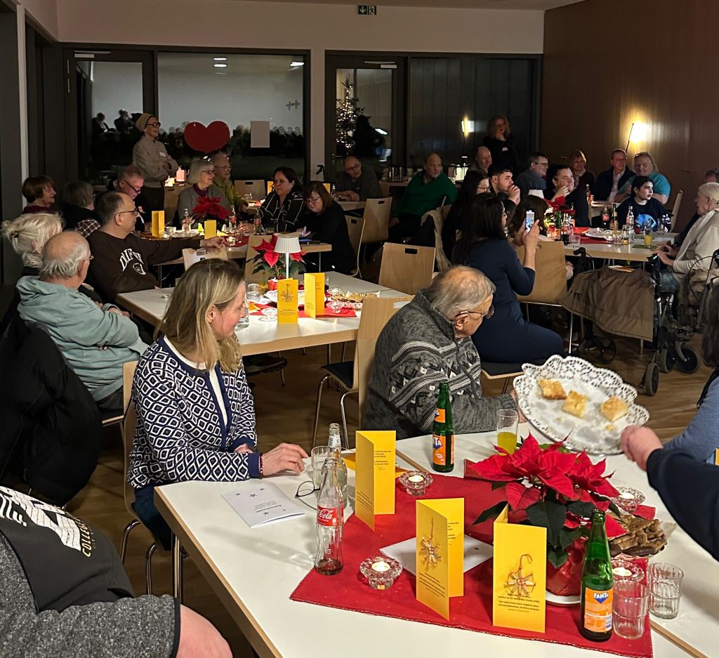 Blick in den Pfarrsaal