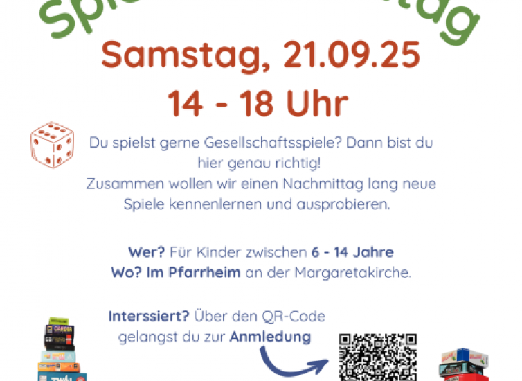 Einladung zum Spielenachmittag