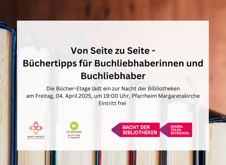 Einladung zur Nacht der Bibliotheken