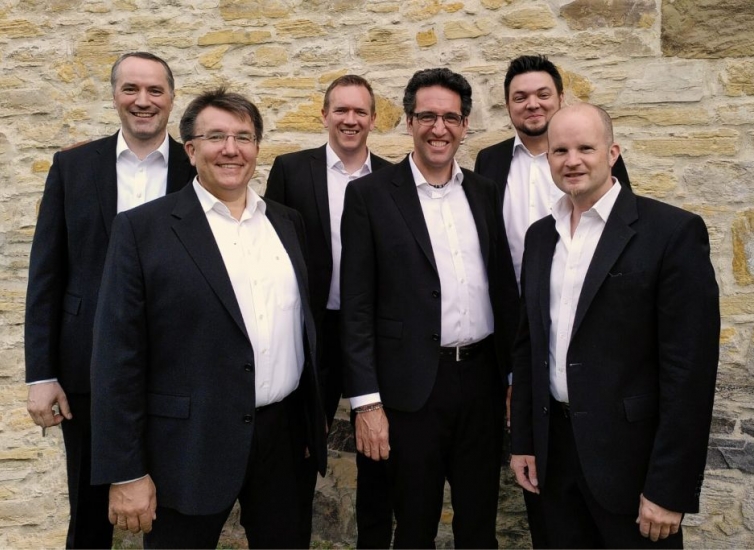 Die A-cappella-Formation Draufsänger