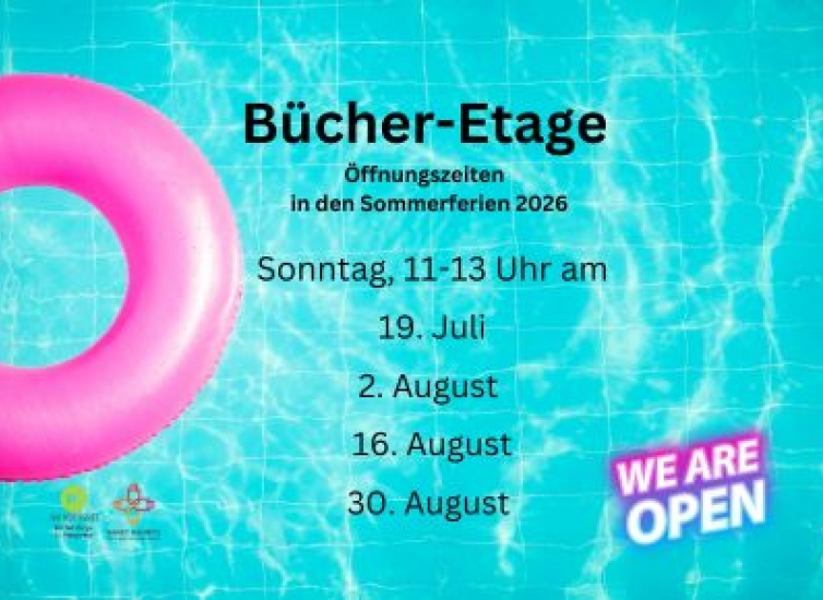 Öffnungszeiten in den Sommerferien