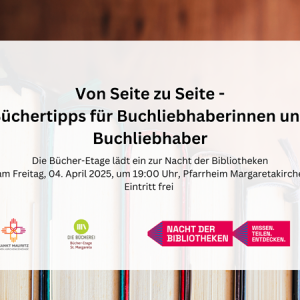 Einladung zur Nacht der Bibliotheken