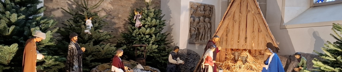 Die Krippe in der Mauritzkirche