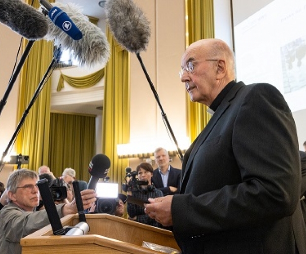 Das Statement von Bischof Felix Genn nach dem Empfang der Missbrauchsstudie