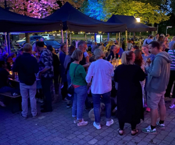 Weinfest an der Margaretakirche