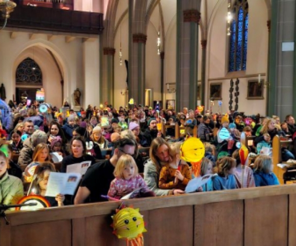 Blick in die Herz-Jesu-Kirche