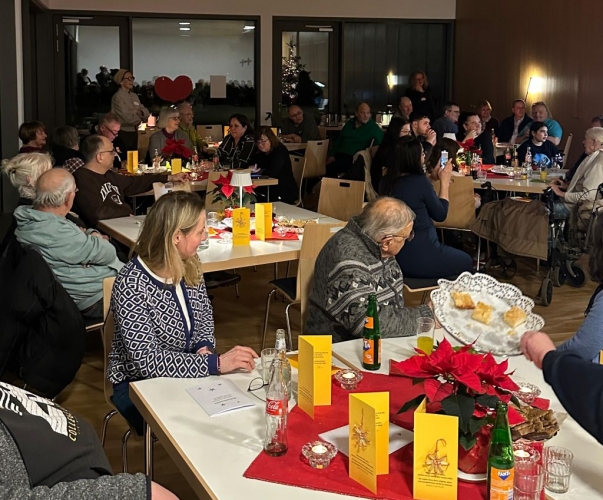 Blick in den Pfarrsaal