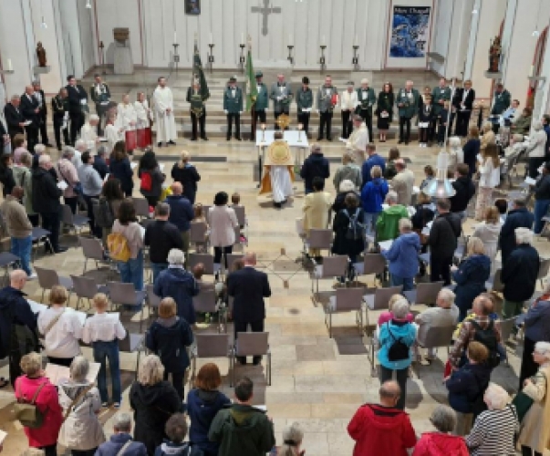 Segen in der Erpho-Kirche